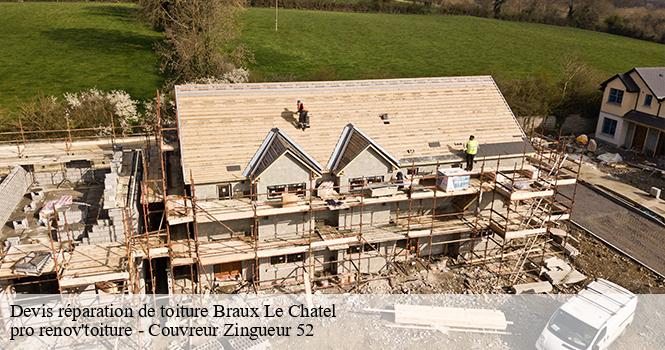 Devis réparation de toiture  braux-le-chatel-52120 pro renov'toiture - Couvreur Zingueur 52