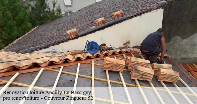 Rénovation toiture  andilly-en-bassigny-52360 pro renov'toiture - Couvreur Zingueur 52