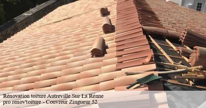 Rénovation toiture  autreville-sur-la-renne-52120 pro renov'toiture - Couvreur Zingueur 52