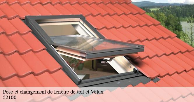 Pose et changement de fenêtre de toit et Velux  saint-eulien-52100 pro renov'toiture - Couvreur Zingueur 52