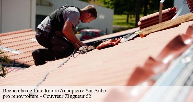 Recherche de fuite toiture  aubepierre-sur-aube-52210 pro renov'toiture - Couvreur Zingueur 52